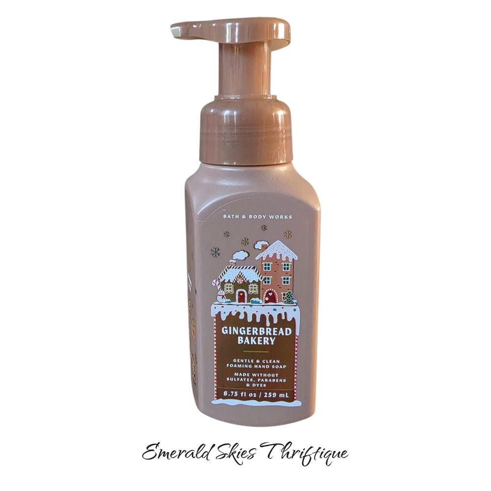 GINGERBREAD BAKERY BATH & BODY WORKS GENTLE CLEAN FOAMING HAND SOAP free ship